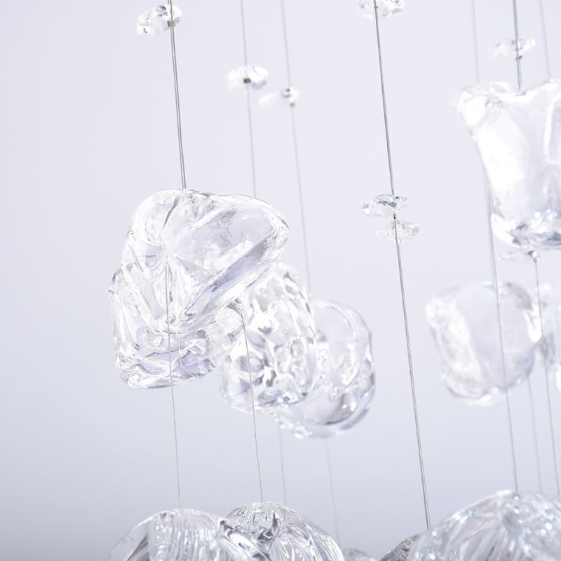 Nordic függőlámpa Kreatív pillangós üvegfüggőlámpa