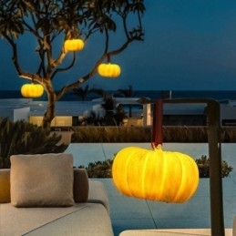 Hordozható Pumpkin Lantern japán retro kültéri hordozható lámpa