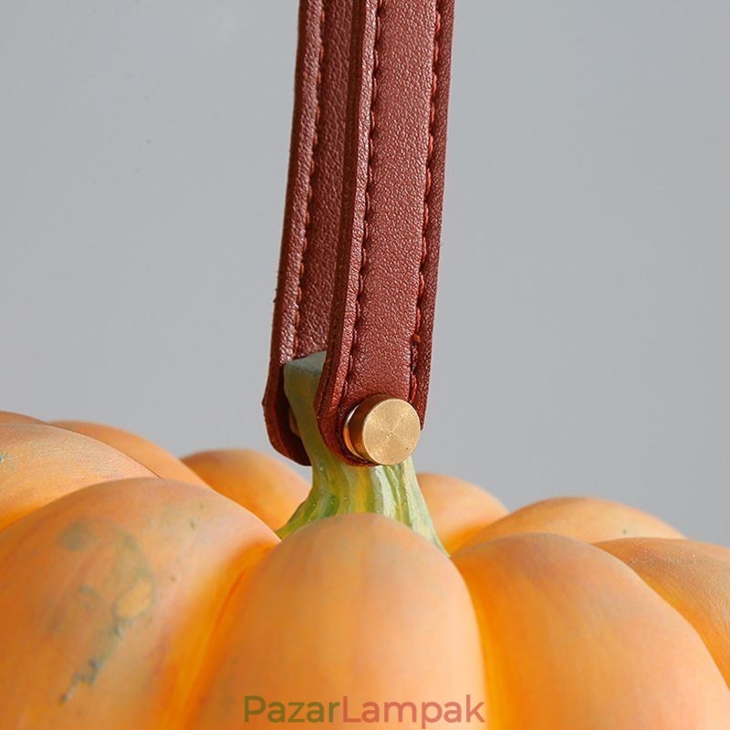 Hordozható Pumpkin Lantern japán retro kültéri hordozható lámpa