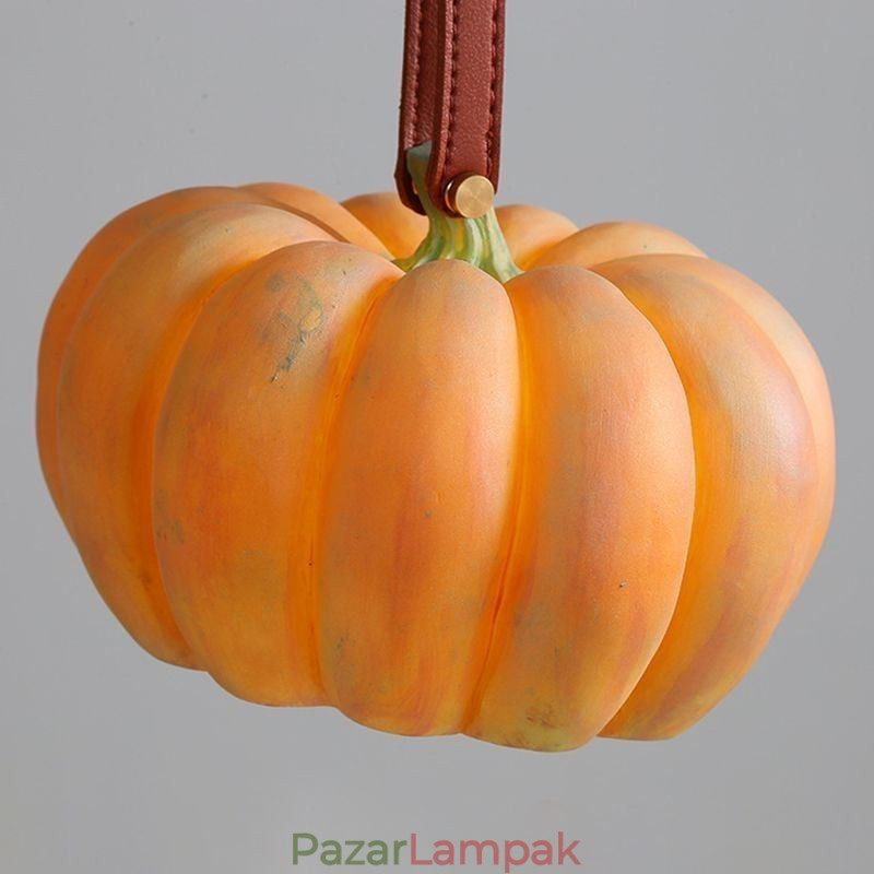 Hordozható Pumpkin Lantern japán retro kültéri hordozható lámpa
