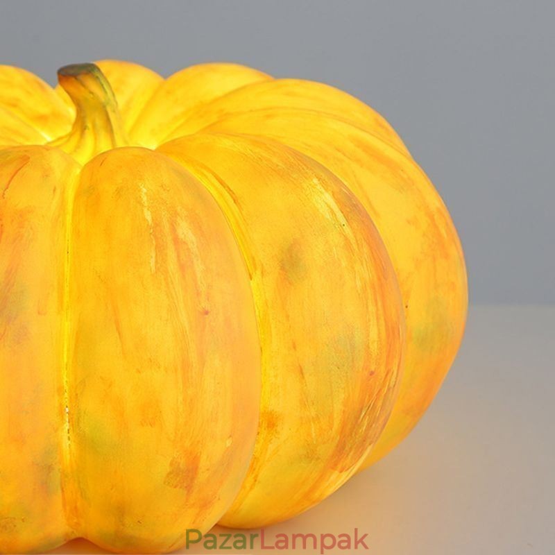 Hordozható Pumpkin Lantern japán retro kültéri hordozható lámpa