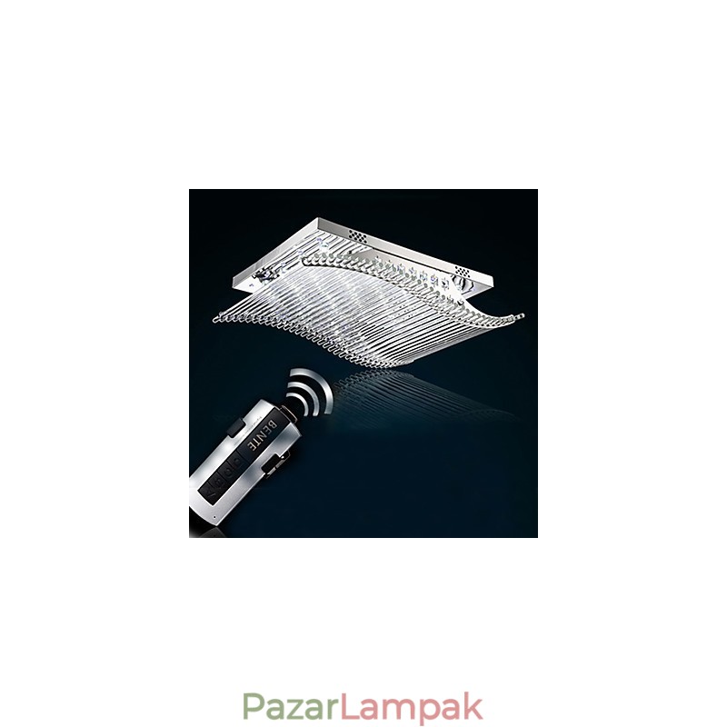 Modern, kortárs üveg süllyesztett tartó
