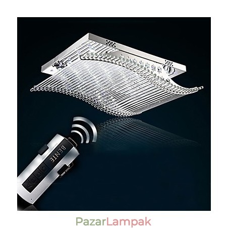 Modern, kortárs üveg süllyesztett tartó Modern, kortárs üveg süllyesztett tartó