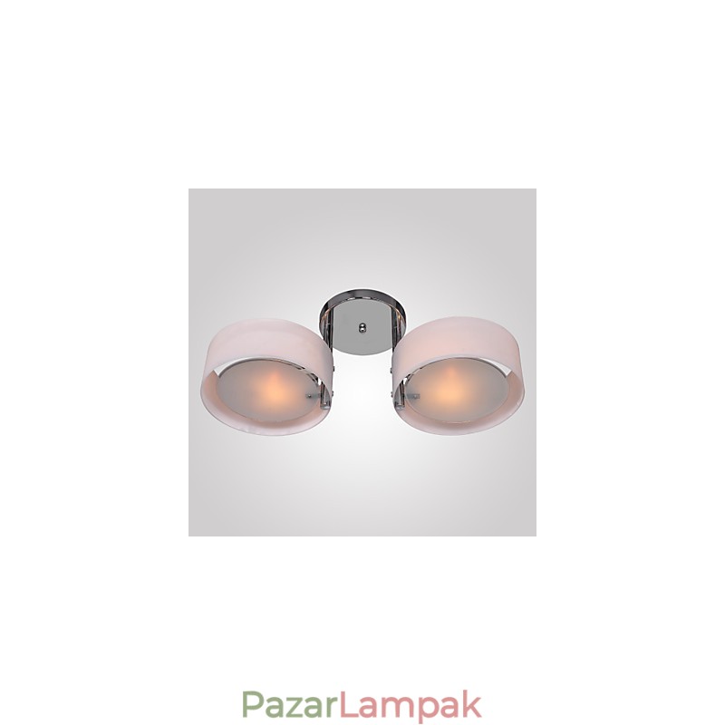 Modern, modern króm fém csillár süllyesztett rögzítés