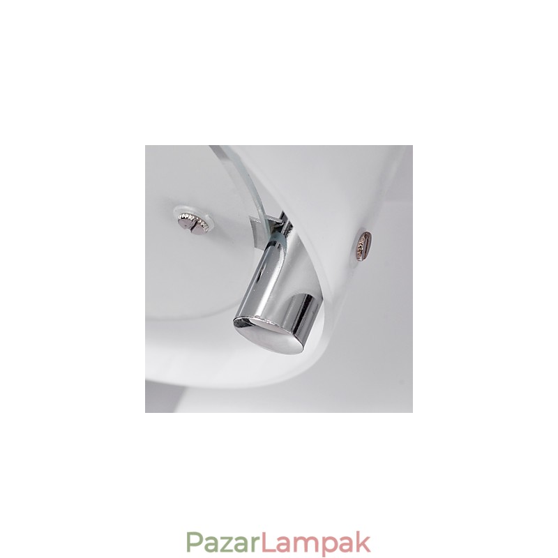 Modern, modern króm fém csillár süllyesztett rögzítés