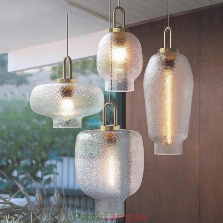 Tetüveg függőlámpa Modern, minimalista kovácsoltvas mennyezeti lámpa Tetüveg függőlámpa Modern, minimalista kovácsoltvas mennyezeti lámpa