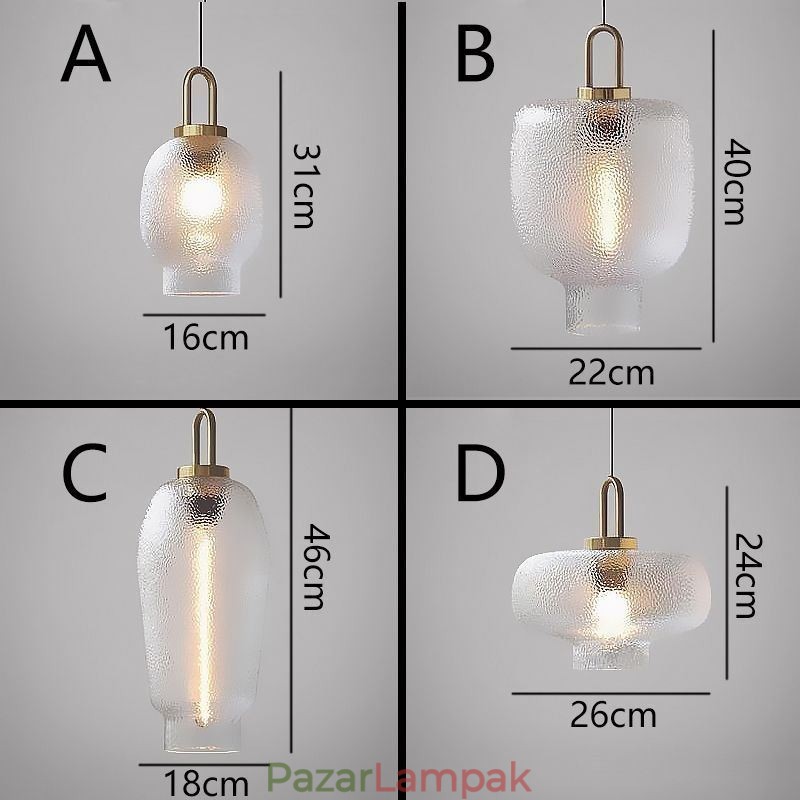Tetüveg függőlámpa Modern, minimalista kovácsoltvas mennyezeti lámpa