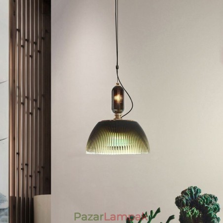 Redős szoknya üveg függesztőlámpa Modern minimalista kovácsoltvas kis mennyezeti lámpa Redős szoknya üveg függesztőlámpa Modern minimalista kovácsoltvas kis mennyezeti lámpa