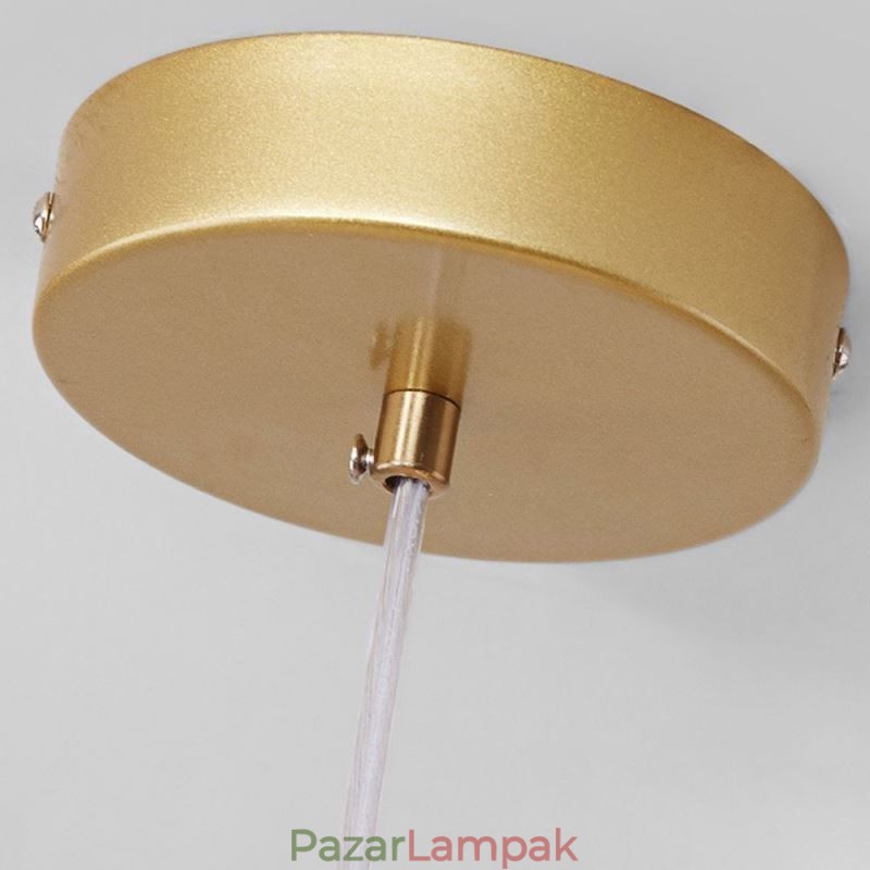 Függeszték Modern Simple Magic Beans molekuláris kovácsoltvas üveg mennyezeti lámpa
