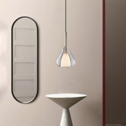 Függeszték Modern minimalista dupla üveg mennyezeti lámpák