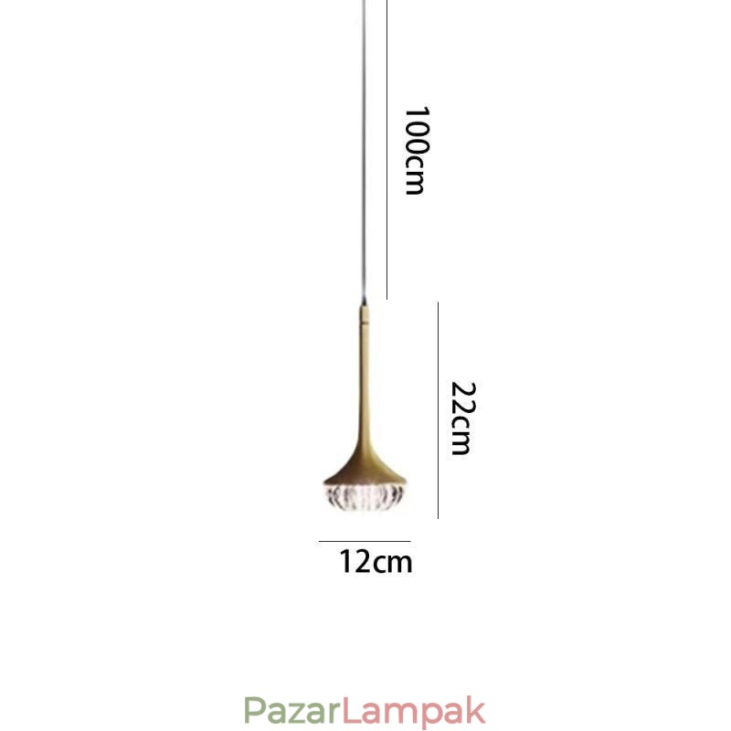 Modern üveg függőlámpa Kovácsoltvas üveg mennyezeti lámpa