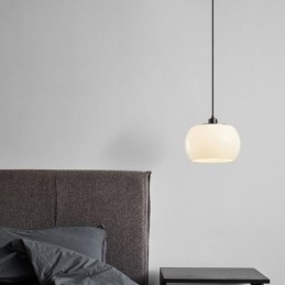 Modern üveg függőlámpa Pumpkin design függőlámpa
