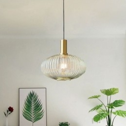 Modern Függeszték Egy Világos Üveg Függeszték Világító Sziget
