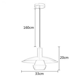 Szálcsiszolt arany függőlámpa egyfejű függőlámpa