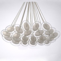 Csillár 22 Lights G4 utólag modern kortárs
