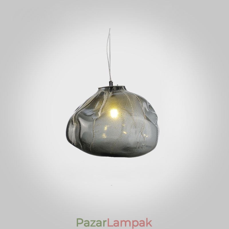 Kreatív nordic függőlámpa Üvegcsillár Art függőlámpa