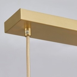 Modern egyszerű réz függőlámpa agancs függőlámpa