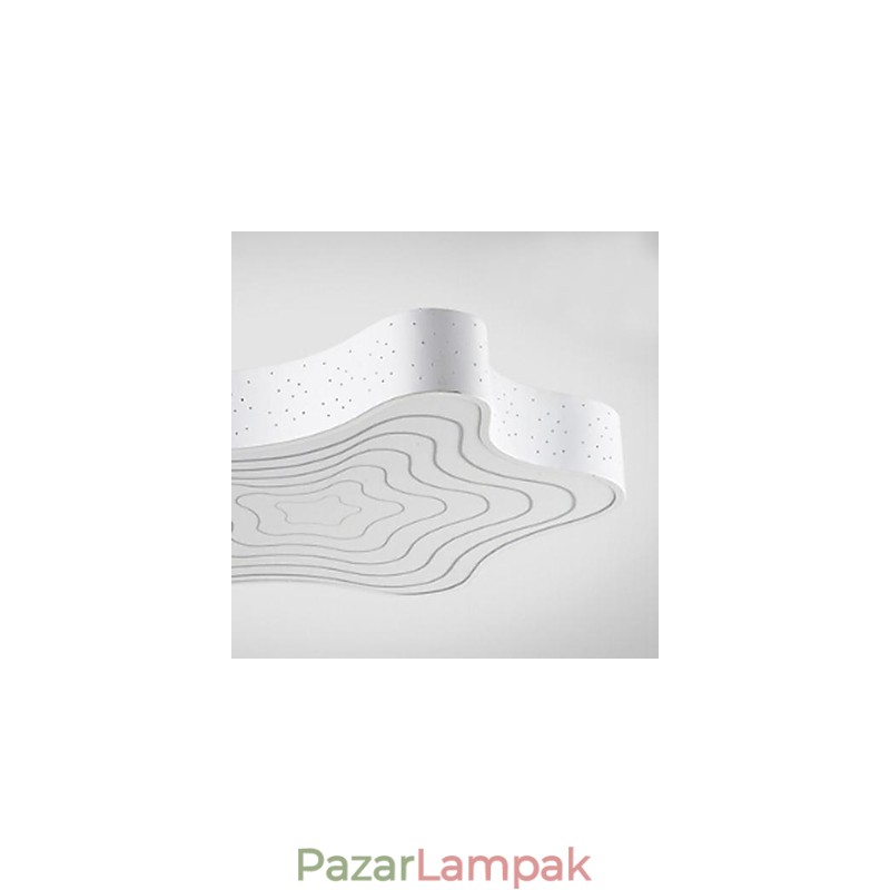 Modern, kortárs festés, fém süllyesztett rögzítés