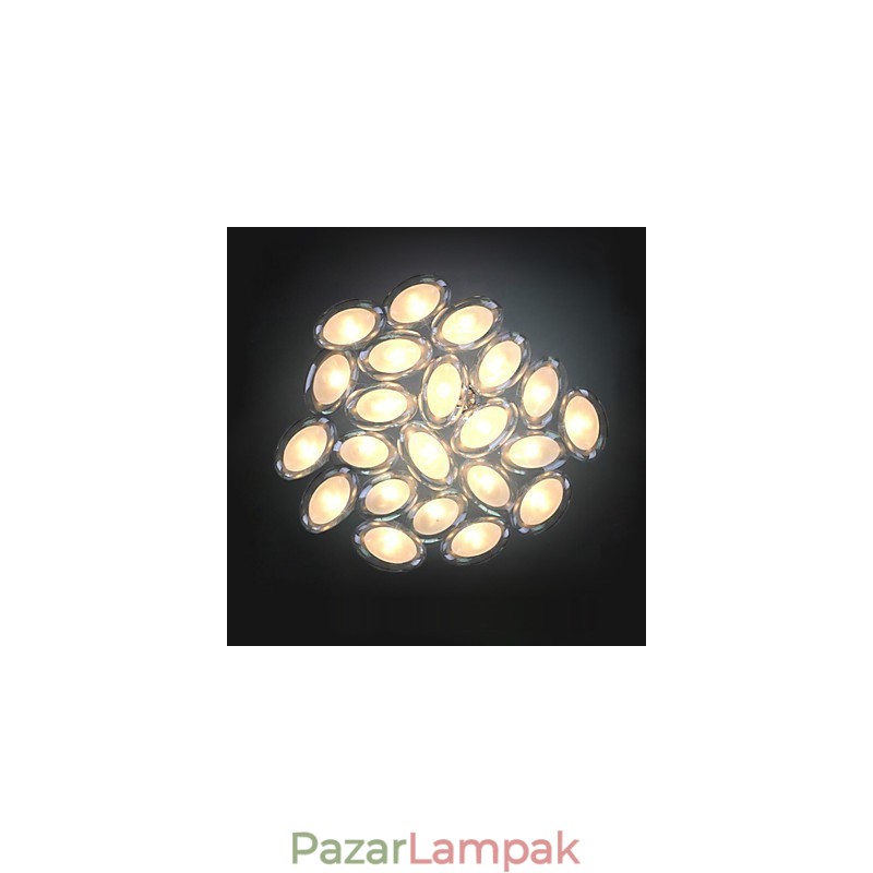 Csillár 22 Lights G4 utólag modern kortárs