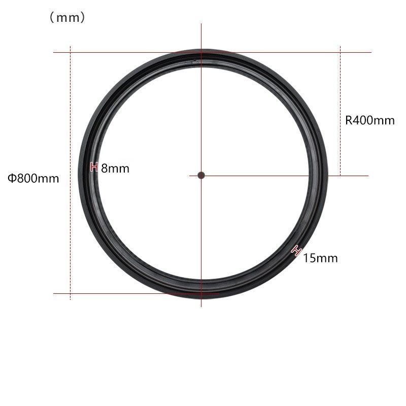 Kör alakú mágneses sínlámpa Süllyesztett spotlámpa dekoratív lámpa 80cm