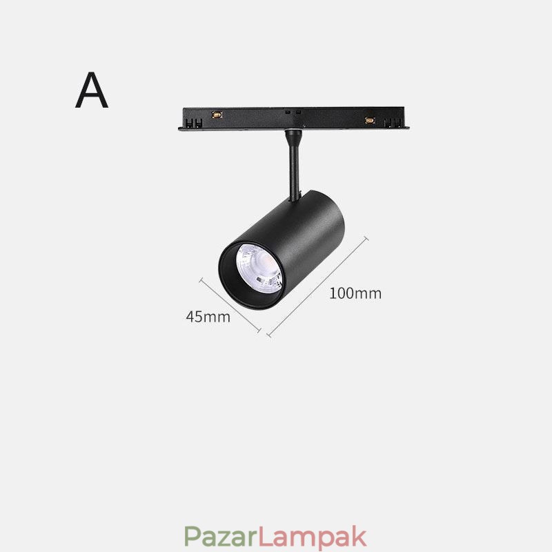 Mágneses pályás spotlámpa Süllyesztett spotlámpa spotlámpa