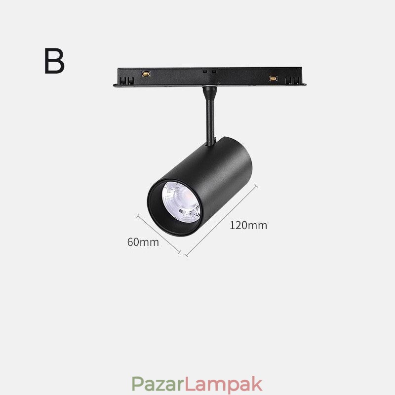 Mágneses pályás spotlámpa Süllyesztett spotlámpa spotlámpa