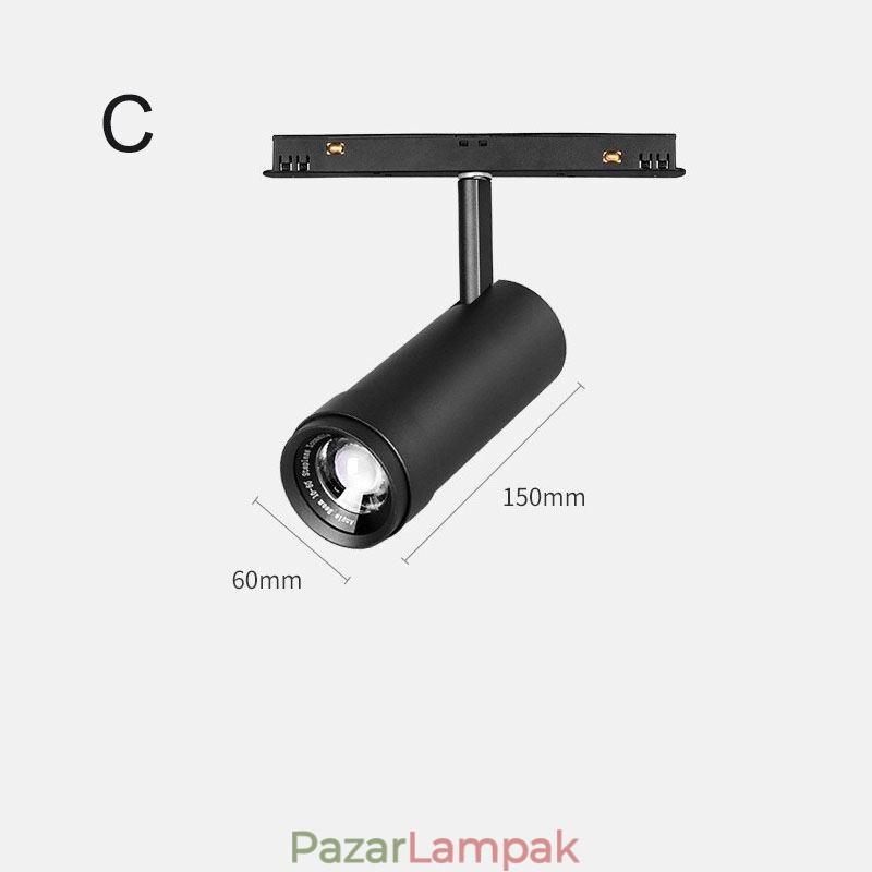 Mágneses pályás spotlámpa Süllyesztett spotlámpa spotlámpa