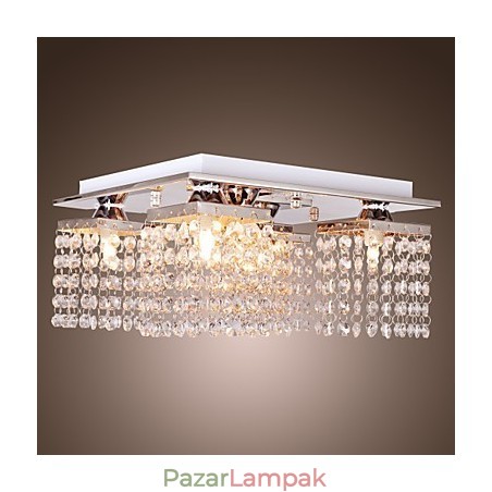 Mennyezeti Light Crystal Modern 5 lámpa Mennyezeti Light Crystal Modern 5 lámpa