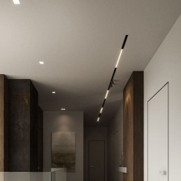 Nyomvonalas lineáris fényű mágneses süllyesztett reflektor 36V
