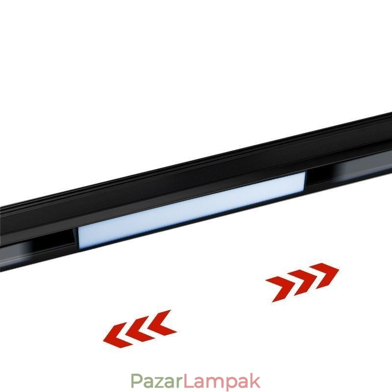 Nyomvonalas lineáris fényű mágneses süllyesztett reflektor 36V