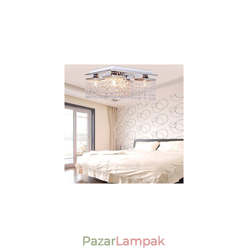 Mennyezeti Light Crystal Modern 5 lámpa