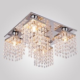 Mennyezeti Light Crystal Modern 5 lámpa