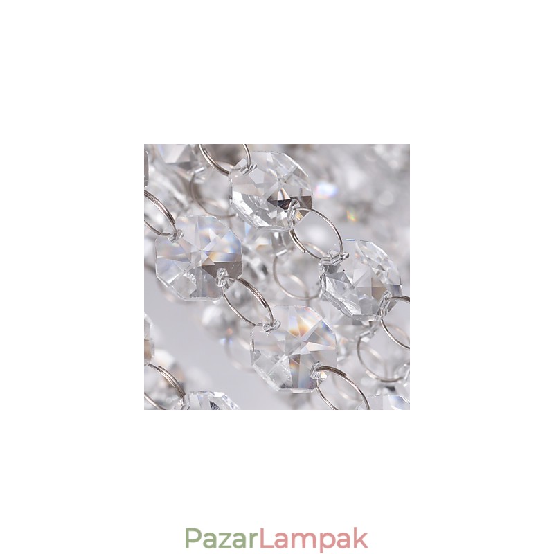Mennyezeti Light Crystal Modern 5 lámpa