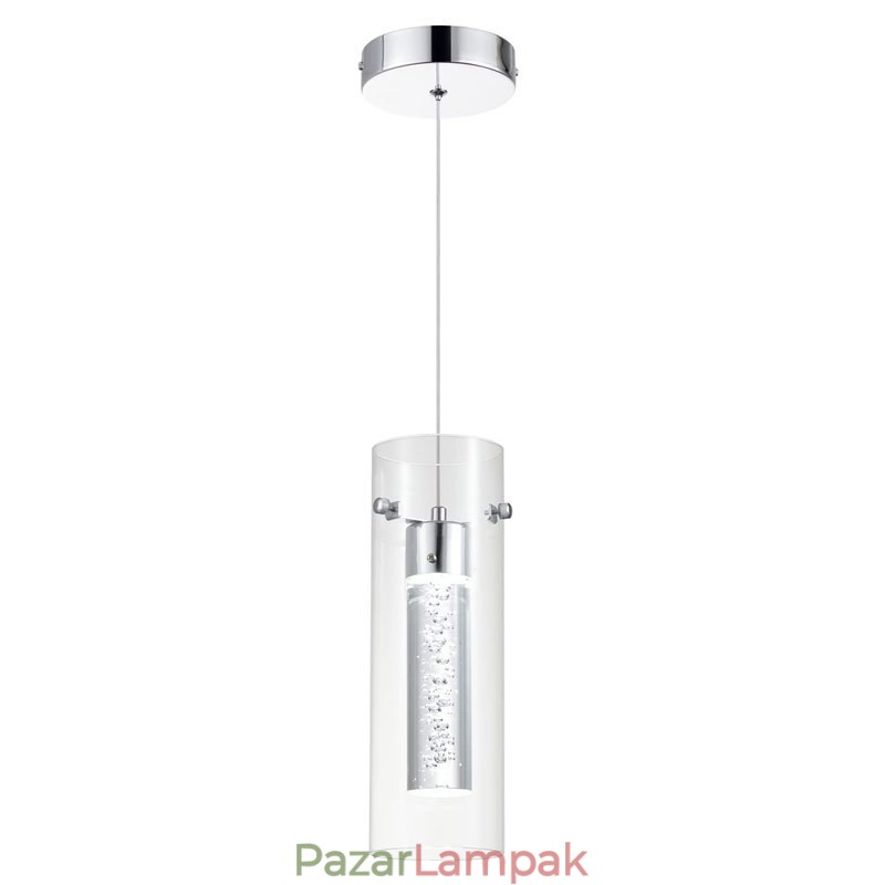 3 Light Artistic függőlámpa üvegárnyékolással, G4 izzótalppal