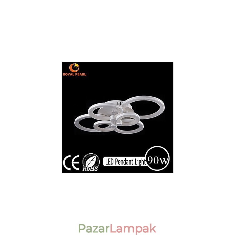 Elegáns kivitelű akril függő mennyezeti lámpa