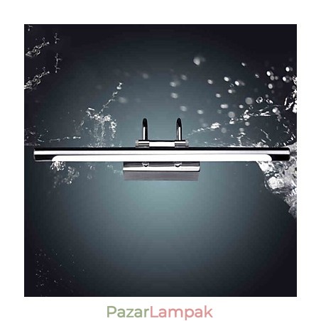 Rozsdamentes acél tükörlámpák akril fürdőszoba fali lámpák sminklámpák hideg fehér meleg fehér (Méret: 57X13,5X15) Rozsdamentes acél tükörlámpák akril fürdőszoba fali lámpák sminklámpák hideg fehér meleg fehér (Méret: 57X13,5X15)
