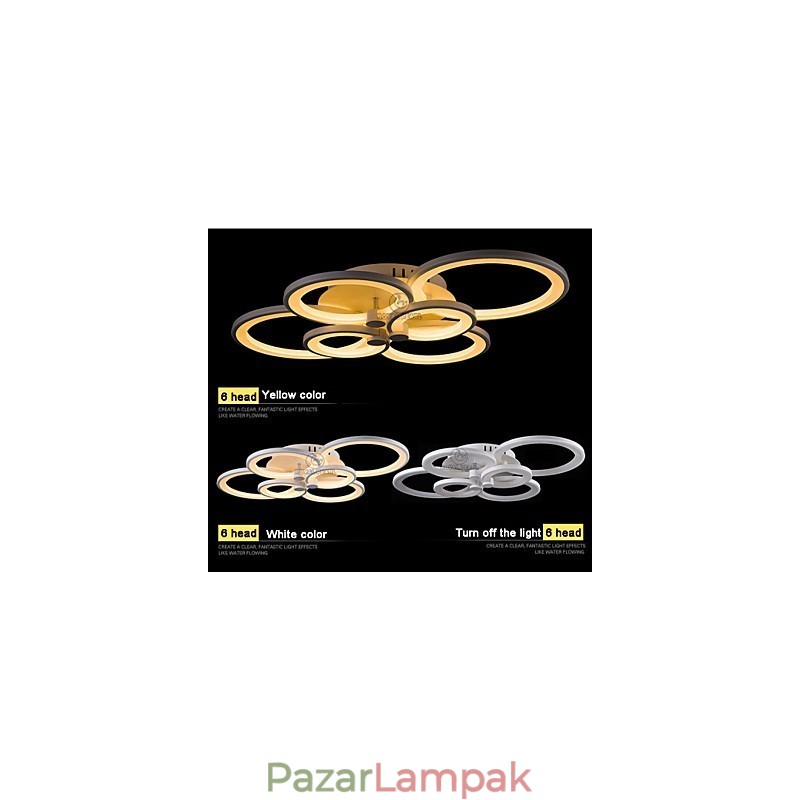 Elegáns kivitelű akril függő mennyezeti lámpa