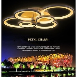 Elegáns kivitelű akril függő mennyezeti lámpa