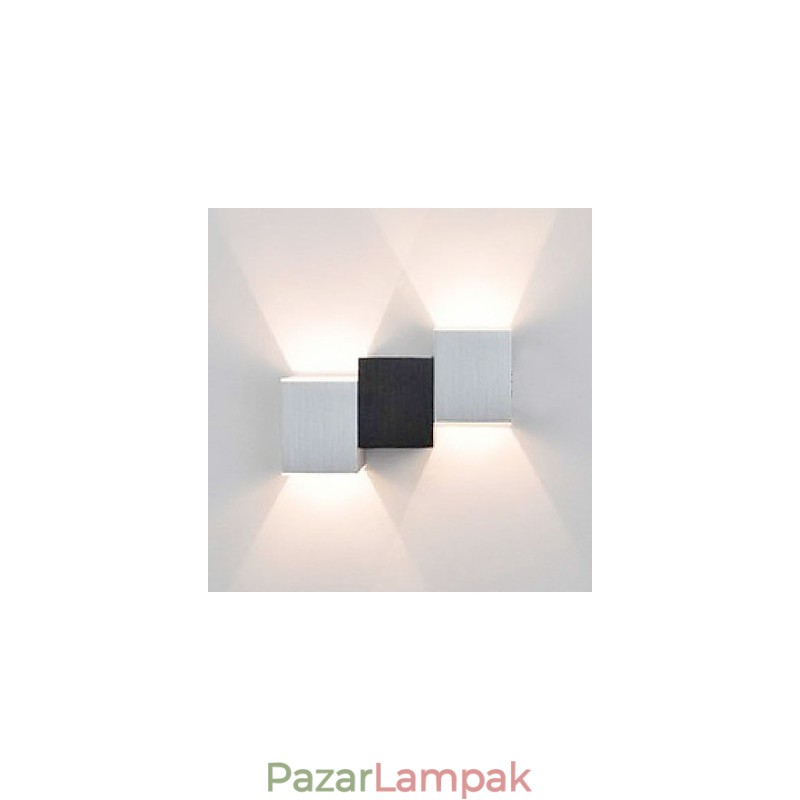 Mini stílusú süllyesztett fali lámpák Modern kortárs fém