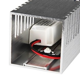 Modern fali lámpa szórófénnyel, 2 köbös árnyalattal