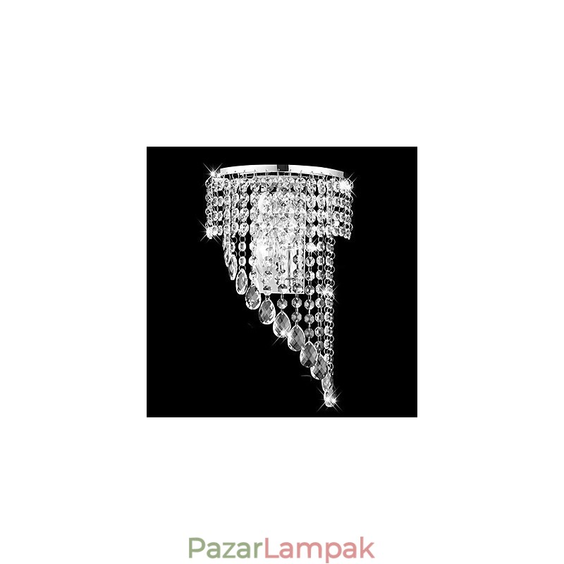Crystal süllyesztett fali lámpák Modern kortárs fém