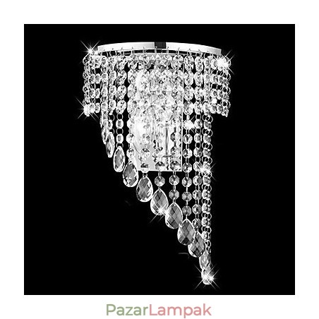 Crystal süllyesztett fali lámpák Modern kortárs fém Crystal süllyesztett fali lámpák Modern kortárs fém