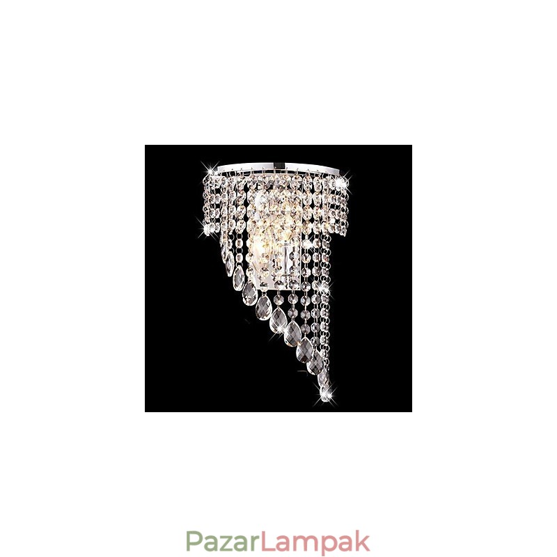 Crystal süllyesztett fali lámpák Modern kortárs fém