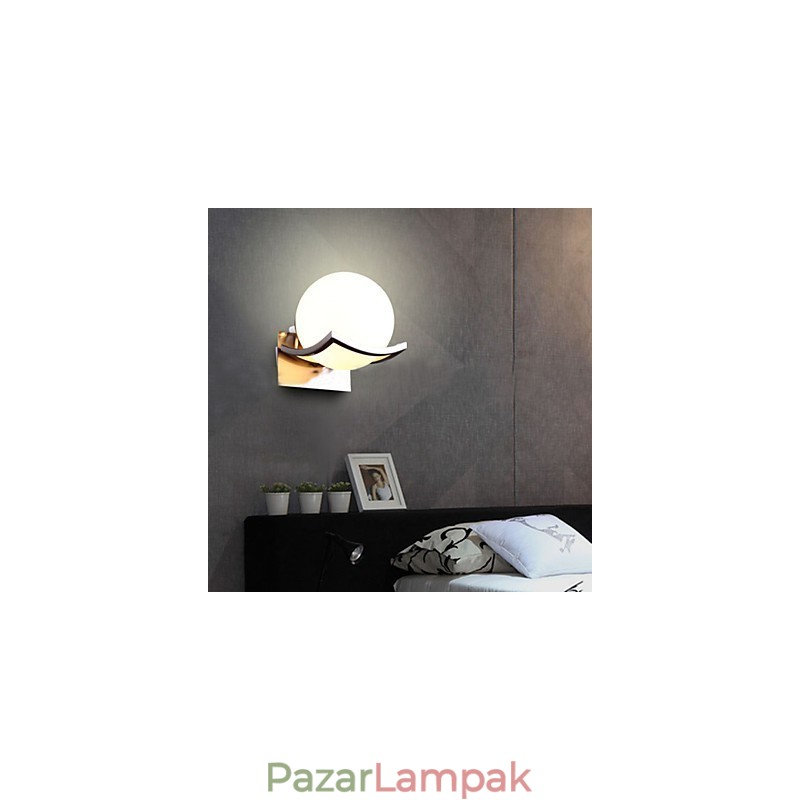 Üveg falikarok modern kortárs fémből