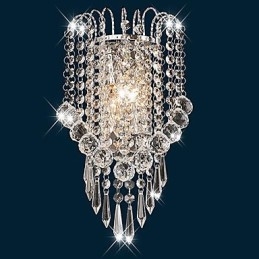 Crystal süllyesztett fali lámpák Modern kortárs fém