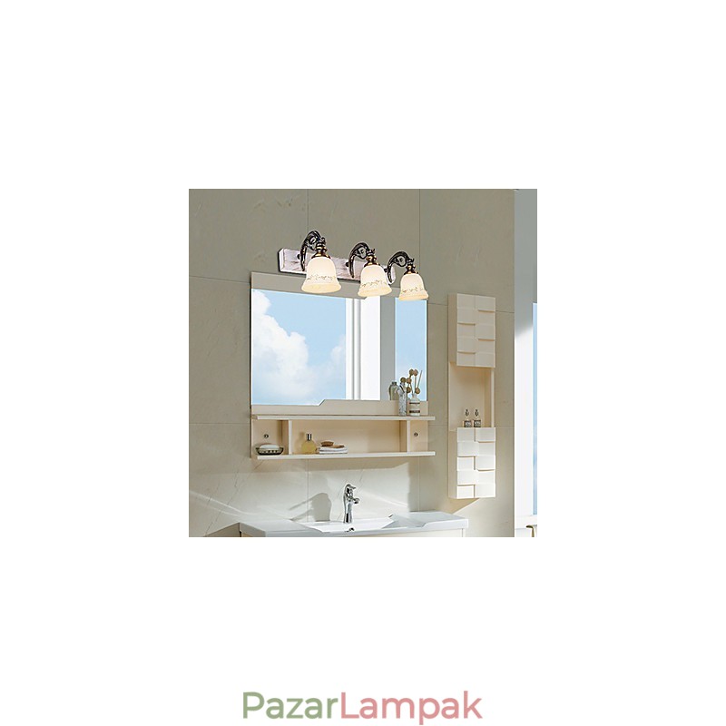 Falikarok fürdőszoba modern kortárs fém