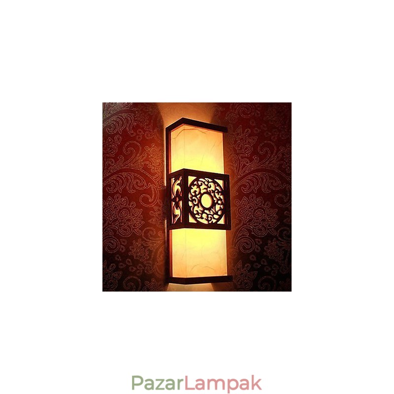 Archaize Corridor Corridor Klasszikus báránybőr fali lámpa