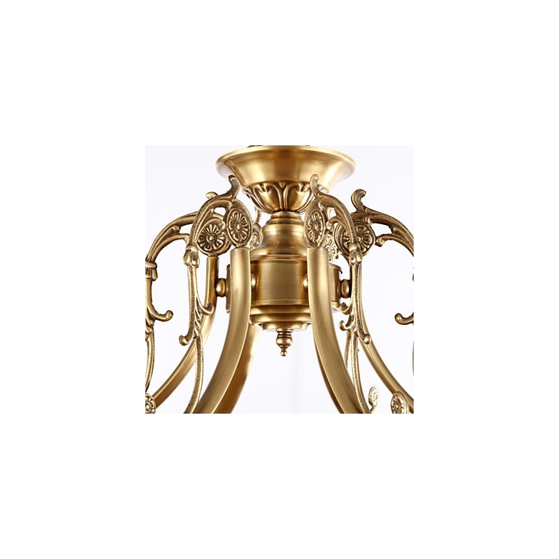 Hagyományos klasszikus rusztikus Lodge sárgaréz fém süllyesztett tartó