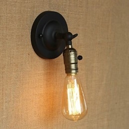 Edison villanykörte folyosó retro minimalista éjjeli folyosó kávézó terasz csatorna mini falikar