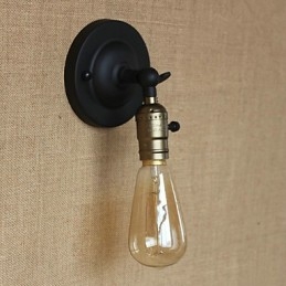 Edison villanykörte folyosó retro minimalista éjjeli folyosó kávézó terasz csatorna mini falikar
